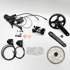 Shimano GRX RX600公路油碟套件（1*11S）